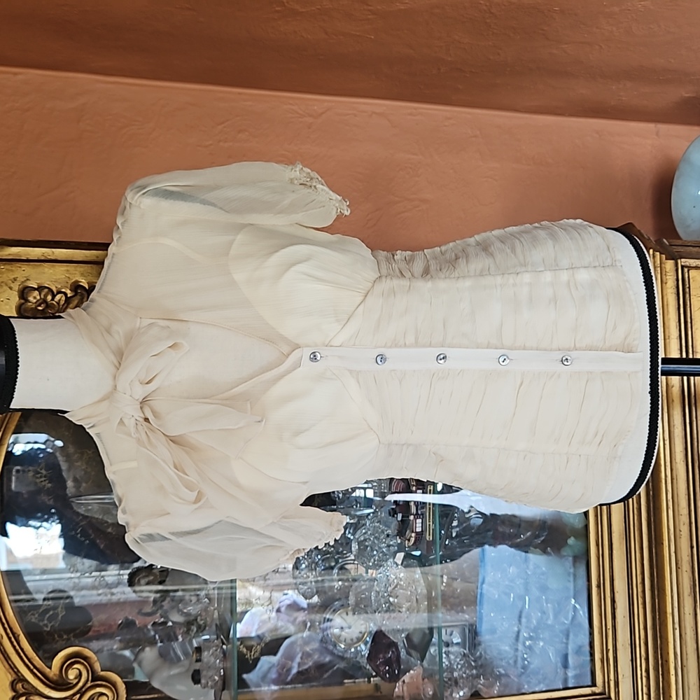 J. Peterman Silk Blouse